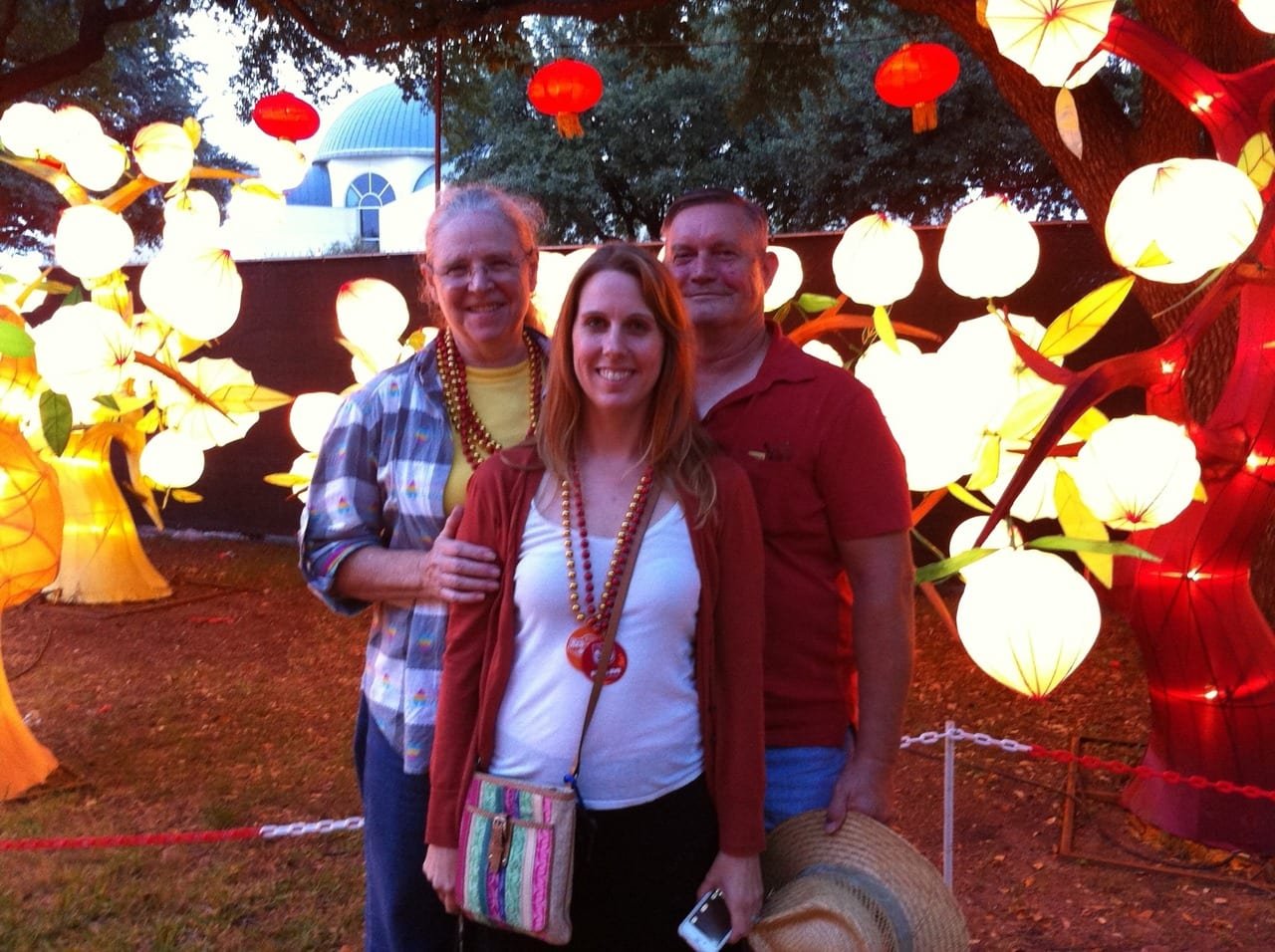 Chinese Lantern Exhibit at the Texas Fair.