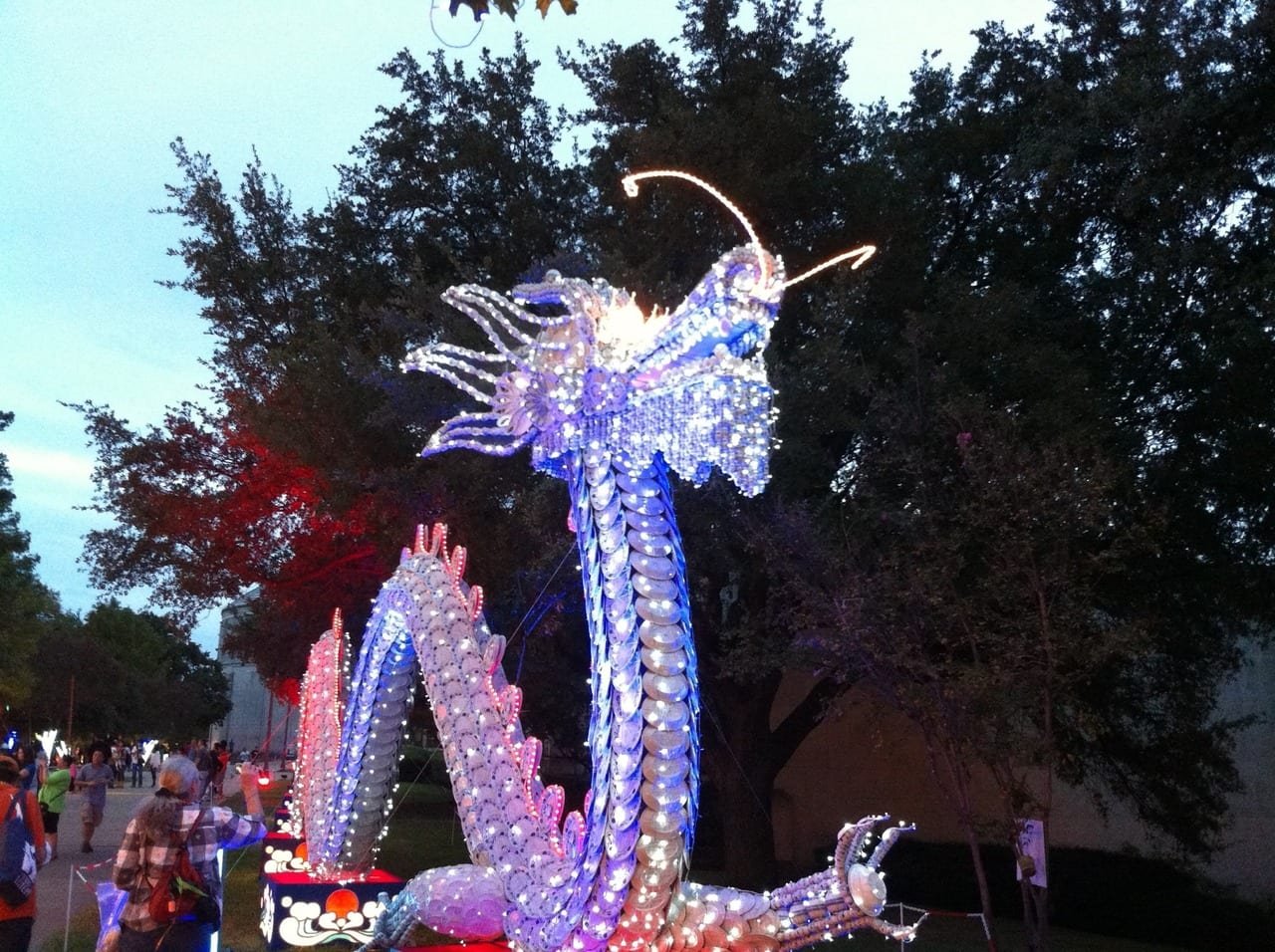 Chinese Lantern Exhibit at the Texas Fair.